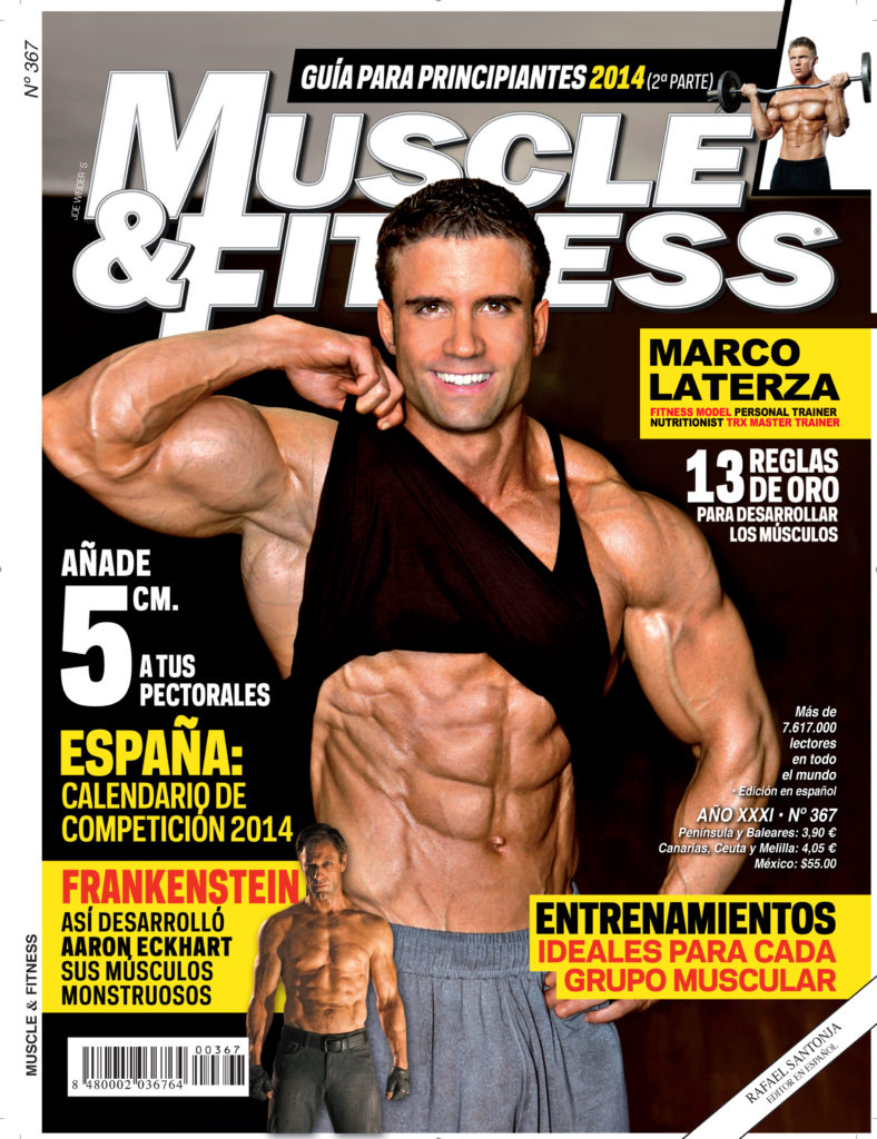 Cover Muscle & Fitness Marco Laterza